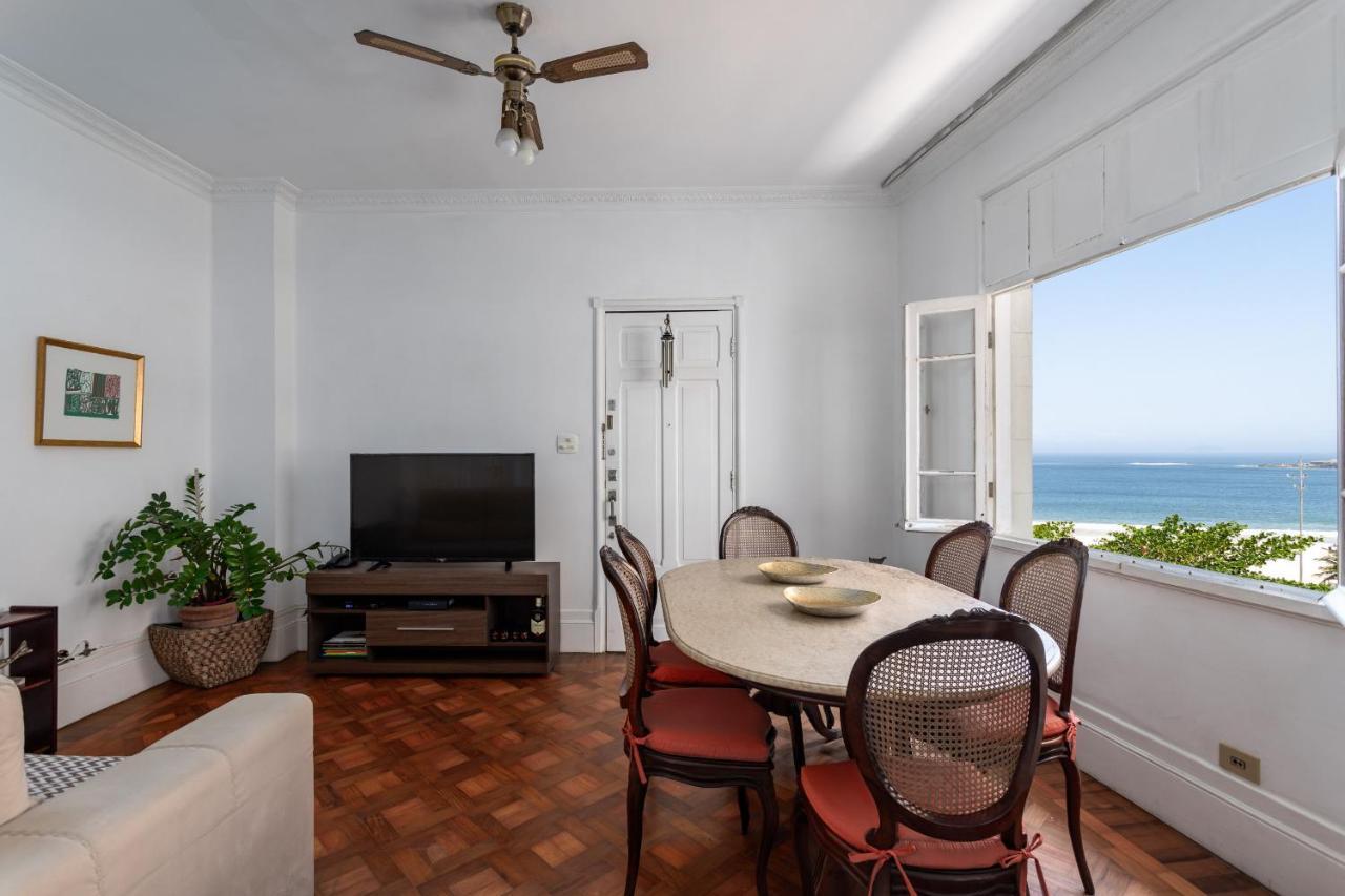 Pineapples BI701 - Apartamento 2 quartos em Copacabana com vista para o mar à 50m da praia Rio de Janeiro Esterno foto