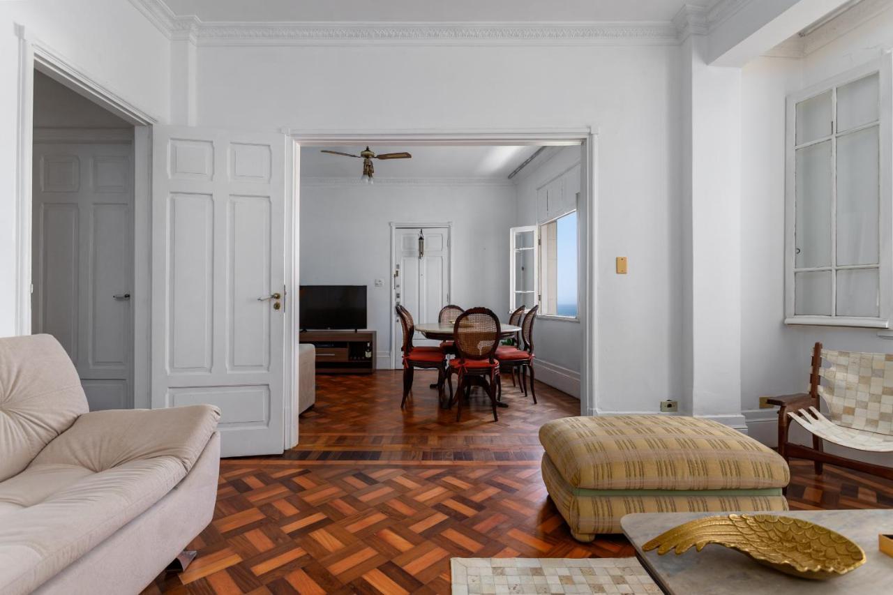 Pineapples BI701 - Apartamento 2 quartos em Copacabana com vista para o mar à 50m da praia Rio de Janeiro Esterno foto