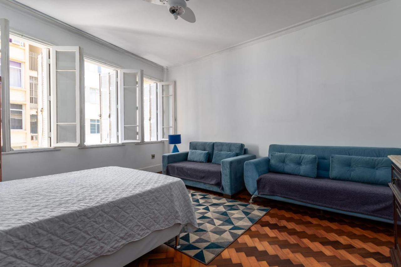 Pineapples BI701 - Apartamento 2 quartos em Copacabana com vista para o mar à 50m da praia Rio de Janeiro Esterno foto