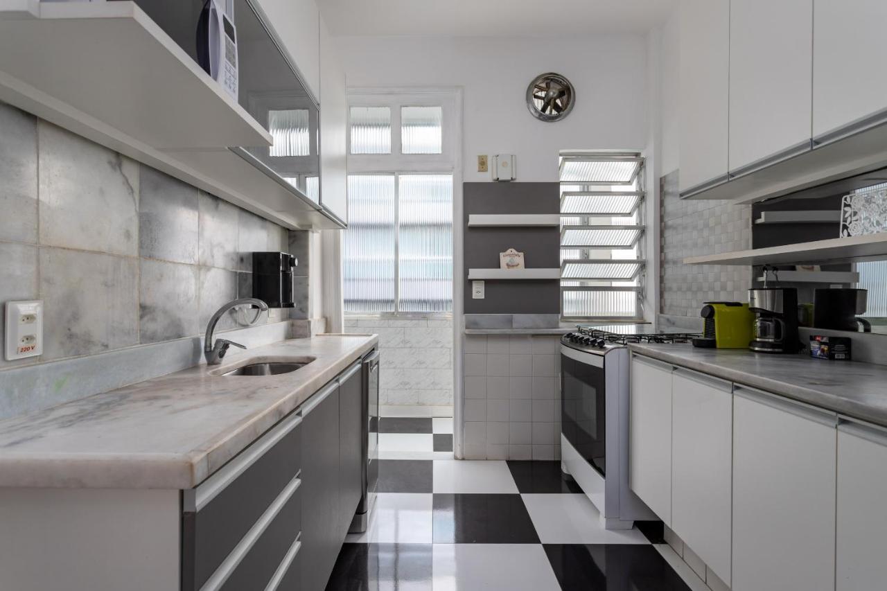 Pineapples BI701 - Apartamento 2 quartos em Copacabana com vista para o mar à 50m da praia Rio de Janeiro Esterno foto